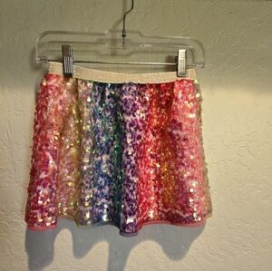 H&M Girls Sequined Skirt Size 5/6.